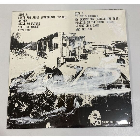 Under Pressure Still No Future Vinyl (LP 2003, Sound Pollution) Punk Hardcore - Picture 2 of 3